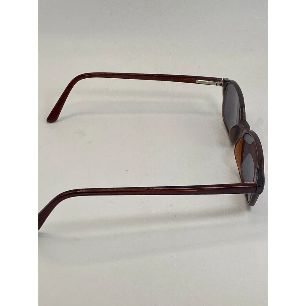 Vintage Romco 4 1/4 5 1/2 Brown Eyeglasses Frames Only - Picture 4 of 7
